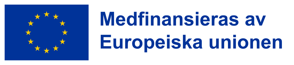 Medfinansieras av EU logotyp
